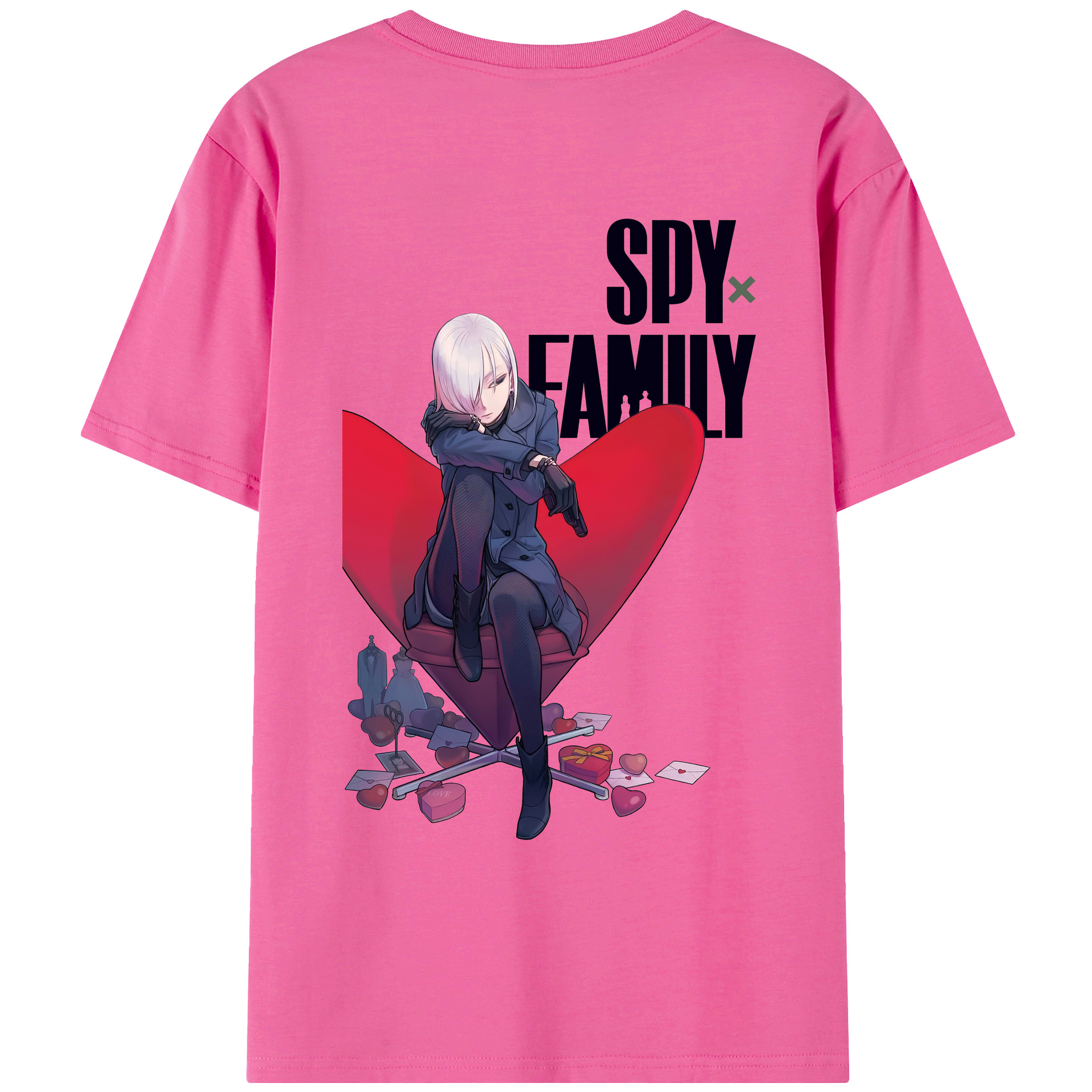 （画像用） SPY×FAMILY间谍家家酒 レディース半袖Tシャツ(バックプリント)